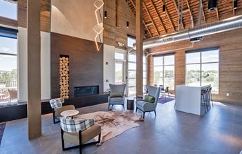Community room couch